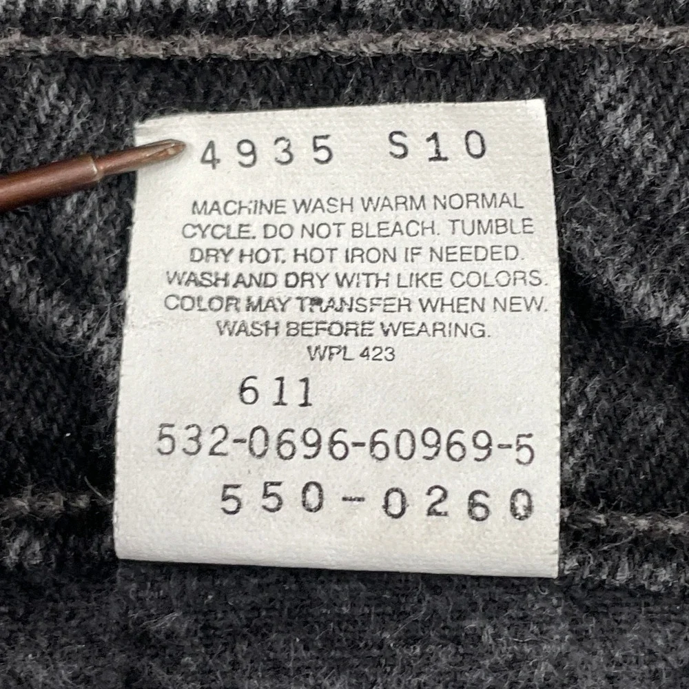Levi's 550 Jeans Mens 36x32 Black Relaxed Fit Tapered Leg Made in USA Vintage